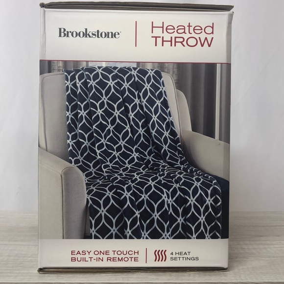 Brookstone Bedding Brookstone Heated Throw Poshmark